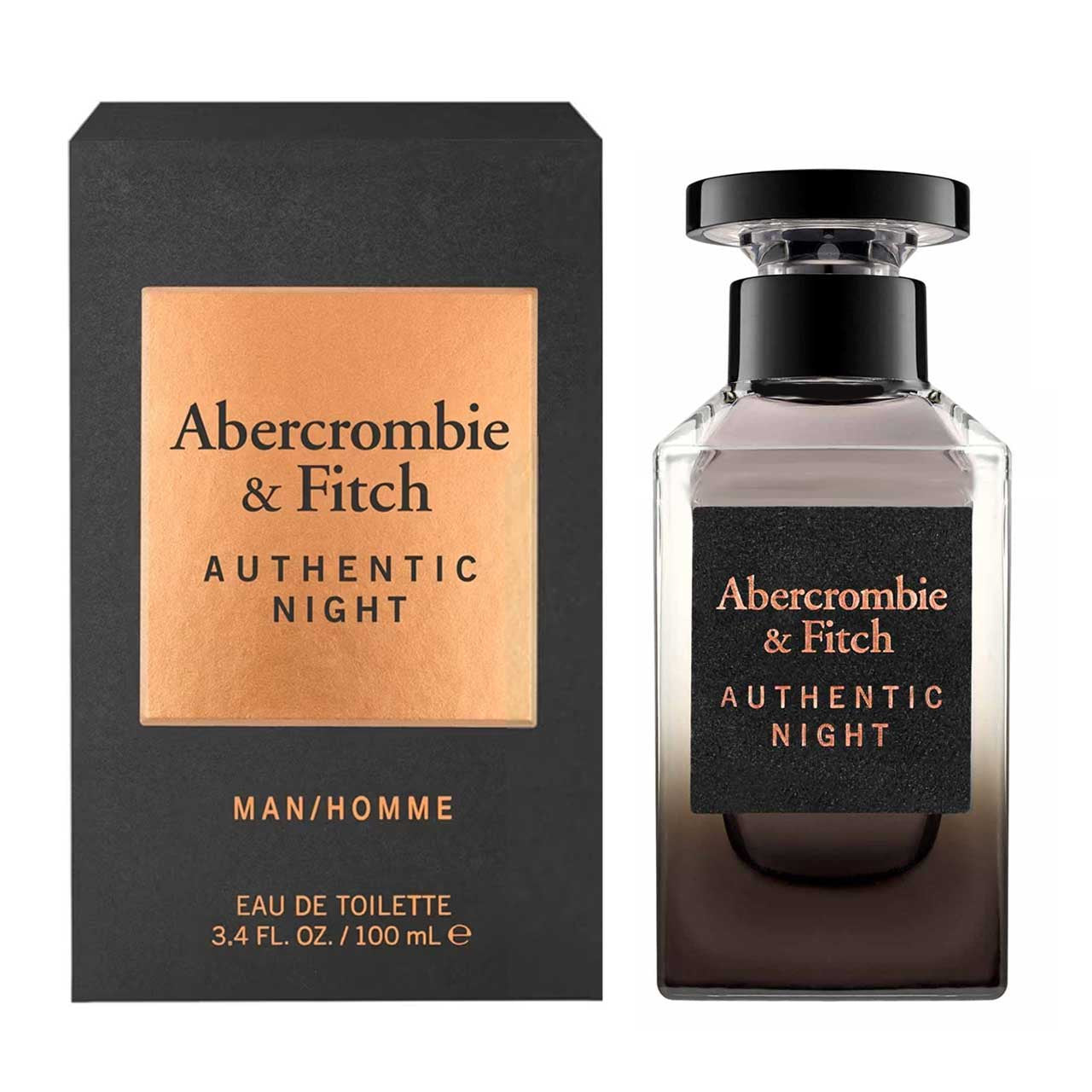 A&F Authentic Night EDT 100ml Hombre