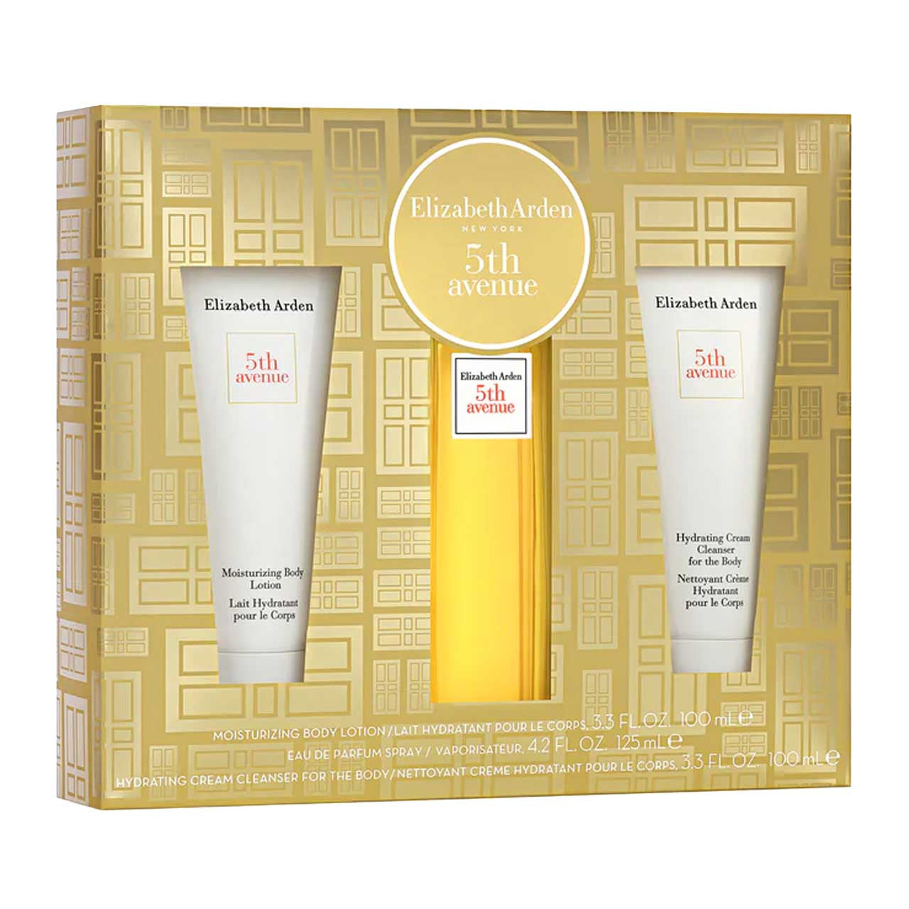 5th Avenue SET 3 Piezas Dama EDP 125ml + Locion Corporal 100ml + Crema Corporal 100ml